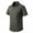 #0441-Army Green, variant on Qiyinn Men's Short Sleeve Tactical Shirts, UPF 50 Ripstop Military Work Shirts, Breathable Button Down Outdoor Hiking Shirt