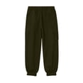 thumbnail image 5 of Men's Cargo Jogger Pants - Belted Waist for Outdoor Activities & Daily Wear Army Green M, 5 of 5