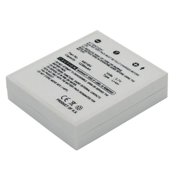 Batteries N Accessories BNA-WB-L9217 Digital Camera Battery - Li-ion, 3.7V, 1230mAh, Ultra High Capacity - Replacement for Toshiba MEHBT4 Battery