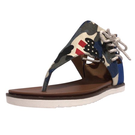 

CBGELRT Sandles Sandal Heels for Women Size 8 Women Summer Camouflage Zipper Shoes Flat Beach Open Toe Breathable Sandals Flat Sandals for Women
