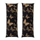 thumbnail image 1 of Balery Modern Golden Butterfly Funda Protectora para Almohada Corporal de Algodón Hipoalergénico con Cierre(55 x 21 pulgadas), Almohadas No Incluidas, 1 of 7