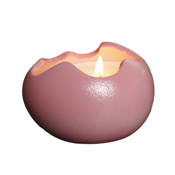 Yhmxh Utensilios de cocina Tazas de cáscaras de huevo, velas de aromaterapia, cera de soja, ideas perfumadas para regalos de cumpleaños, regalos de Navidad, regalos de compañía. Muebles para cocina