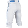 thumbnail image 2 of Pantalón de béisbol Easton RIVAL+, braguita con ribetes, blanco/real, para adulto, 2 of 4