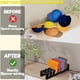 thumbnail image 4 of Acrylic Hat Organizer Stand Space-Saving Baseball Cap Organizer for 7 Caps No Installation Required Hat Rack Stand for Bedroom Closet Dresser, 4 of 5