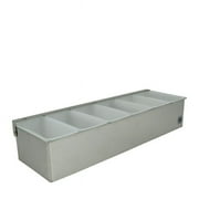 Condiment Dispenser with 6 (13.5oz) Inserts