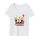 thumbnail image 3 of Camiseta de mujer con cuello redondo, camisetas suaves de verano para uso diario, compras y caminatas M, 3 of 7
