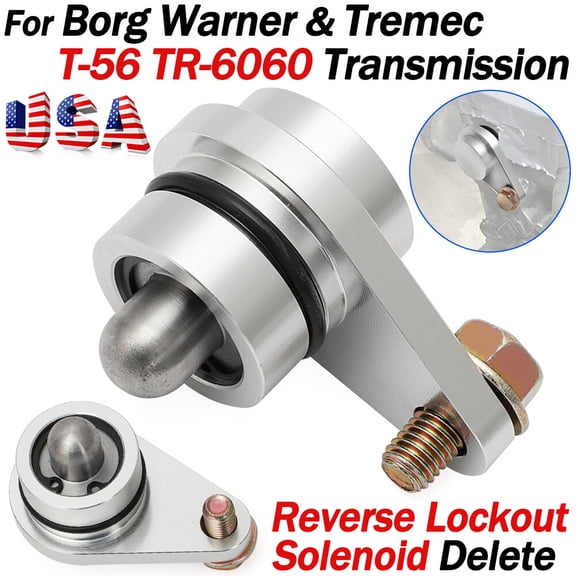 New For T56 TR6060 Transmission Reverse Lockout Solenoid Remove - Forward Facing