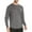 Grey, variant on Mens Shirts,Long Sleeve T Shirt Ultra Soft Curve Hem Lightweight Casual Basic Tee Shirt For Daily Comfort And Layering,Long Sleeve Shirts for Men,Brown,2XL