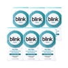 6 Pack - Blink Tears Lubricating Eye Drops – Long-Lasting Hydration for Mild to Moderate Dry Eyes, Moisturizes & Soothes with Hyaluronate, 1 Fl Oz