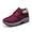 Fur Red, variant on FDSKWKY Women's Casual Comfort Walking Shoes Stylish Non-Slip Platform Work Sneakers