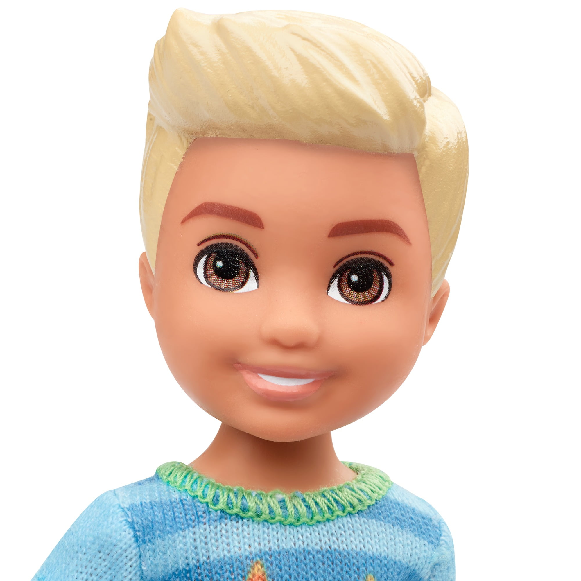 Buy Barbie Club Chelsea Boy Doll (6-inch Blonde) Wearing Monster-Themed ...