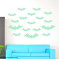 thumbnail image 4 of Coofit Halloween Wall Sticker DIY Cartoon Bat Luminous Wall Decal Wall Decor Sticker, 4 of 7