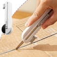 thumbnail image 1 of Package Opener with Tape Measure and Ruler, Magnetic Box Cutter for Home and Office, Ergonomic Utility Knife for Unpacking Delivery Boxes and Daily Use, 1 of 6