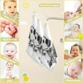 thumbnail image 3 of 3 Pack Ethnic Panda Girl Baby Muslin Washcloths, African Style Super Soft Absorbent Face Towel Burp Cloths Cotton Bath Wipes Wash Cloth for Newborn Boys Girls, 3 of 7