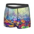thumbnail image 2 of Haiem Spring Flower Seasonal Men's Boxer Briefs, Every Day Comfort Stretch Cotton Moisture-Wicking Underwear-Small, 2 of 9