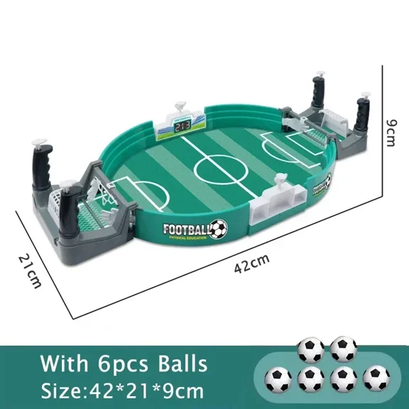 Mini Foosball Games, Tabletop Football Soccer Pinball for Indoor Game Room Games, Foosball Desktop Sports Board Games Mini Adult