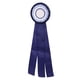 thumbnail image 2 of Snufeve Premio Ribbon Rosette, 1er / 2do Listón de Participación Multipropósito para Evento Deportivo para Competencia para Escuela para Concursos(26 * 18 * 4cm-Azul) Ecomeon no, 2 of 6
