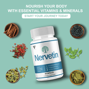 (2 Pack) Nervetin Nootropic Supplement, Nervetin Maximum Strength (120 Capsules)