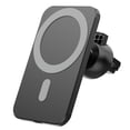thumbnail image 1 of Reemplazo del soporte de carga del teléfono móvil del respiradero del aire del coche del cargador inalámbrico del teléfono para el iPhone 12, negro sidaley EL000847-01B, 1 of 2