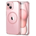 thumbnail image 1 of Funda de teléfono ESR para iPhone 15 Plus, translúcida, mate, transparente, rosa, 1 of 5