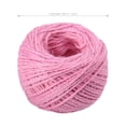 thumbnail image 3 of Cuerda de cáñamo natural Cuerda de hilo de yute para manualidades, manualidades, embalaje de regalo, boda, cumpleaños, baby shower, decoración, adorno de jardinería (rosa), 3 of 5