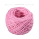 thumbnail image 3 of Cuerda de cáñamo natural Cuerda de hilo de yute para manualidades, manualidades, embalaje de regalo, boda, cumpleaños, baby shower, decoración, adorno de jardinería (rosa), 3 of 5