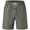 Army Green, variant on Men's Swim Trunks Quick Dry Beach Shorts with Zipper Pockets and Mesh Lining Army Green 36