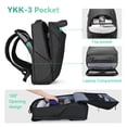 thumbnail image 2 of Mochila MARK RYDEN Business a prueba de agua para ordenador portátil de 17,3" para hombre, 2 of 6