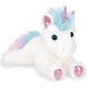 thumbnail image 1 of El unicornio blanco de peluche Bearington Lil' Rainbow Shimmers, 25 cm, 1 of 6