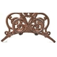 thumbnail image 4 of Cast Iron Garden Hose Holder - Floral & Spade Pattern - 13.25" Tall, 4 of 6