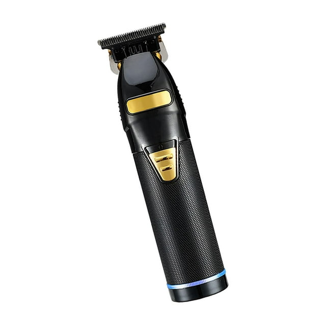 Hair Trimmer, USB Rechargeable Stainless Black