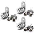 thumbnail image 1 of HAHDAXIA 3 Pack Cabinet Locks with Keys, 5/8"(17mm) Cam Lock Keyed Alike, Secure Rv Locks for Storage Door RV Compartment Mailbox File Tool Box Replacement Locks, Zinc Alloy, 1 of 7