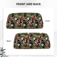 thumbnail image 3 of Goofa Watercolor Tropical Flowers Pattern Leather Pencil Case, Pencil Pouch, Pencil Bag, Pen Case, Pen Pouch, Pen Bag, Pencil Pouches, Pencil Bags,College Pencil Case, 3 of 7