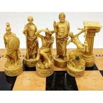 Greek Mythology Gods Chess Men Pieces Set Zeus Hera and More - NO BOARD