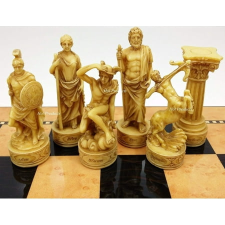 Greek Mythology Gods Chess Men Pieces Set Zeus Hera and More - NO BOARD