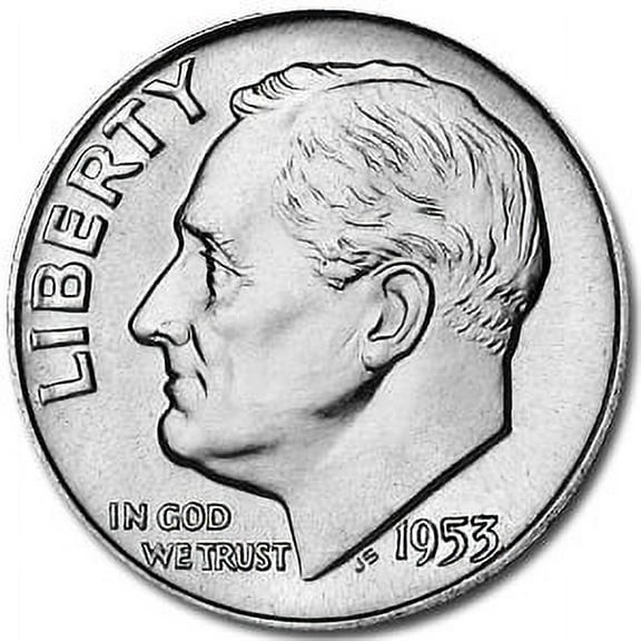 1953-S Roosevelt Dime BU