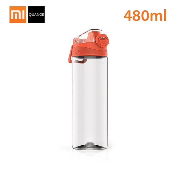 Botella deportiva Vaso para beber en el gimnasio Vaso portátil de seguridad Tritan 480ml QUANCE Botella