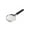 Clear1, variant on Handheld Reading Magnifier Glass with Anti Shatter Lenses, Non- Ergonomic Rubber Handle for Elderly, Lightweight Magnifying Glass for Books and Newspapers