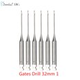 thumbnail image 3 of 6 unids/pack puertas endodónticas dentales taladro Glidden rotativo 32mm uso del motor limas Endo de acero inoxidable # 1-6, 3 of 4