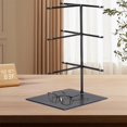 thumbnail image 6 of figatia Sunglasses Display Holder Eyeglasses Display Rack for Shop Desk Home Black 3 Tier, 6 of 8