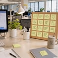 thumbnail image 3 of Deli Sticky Notes, 3'' x 3'',Self-Stick Memo Notes,100 Sheets,18 Pads,Canary Yellow, 3 of 8