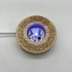 thumbnail image 2 of Bola de cristal luminosa LED de madera maciza, redonda, luz blanca cálida, colorida, grabada con láser, luz de noche, adornos artesanales, 2 of 4