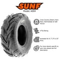thumbnail image 2 of SunF ATV/UTV All Terrain Quad Mini Bike Tire 16x8-7 16x8x7 6 PR Tubeless A004 (Single), 2 of 9