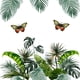thumbnail image 1 of Pegatinas de pared con diseño de hojas de plantas y adhesivos, decoración de arte de pared DIY, murales, papel tapiz, decoraciones para el hogar, sala de estar, dormitorio, decoración de, 1 of 7