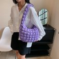 thumbnail image 4 of Bolso Bandolera para Mujer Bolso en La Nube Gran Capacidad Camping (Púrpura), 4 of 8