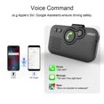 thumbnail image 3 of SUNITEC Bluetooth Car Speaker for Cell Phone, Handsfree Bluetooth Car Kit Motion AUTO ON Off Support Siri Voice Assistant Handsfr, 3 of 7