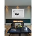 thumbnail image 4 of Marmont Hill "Buffalo Gaze" Framed Painting Print, 4 of 5