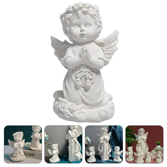GOOHOCHY  Garden Decoration Adorable Angel Statue Baby Miss