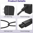 thumbnail image 2 of 14.4V 0.3A Charger For Bissell Vacuum Cleaner 2390 2390A 23903 2284 2284W TAPDRA Accessory Part, 2 of 2