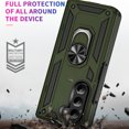 thumbnail image 2 of Designed for Samsung Galaxy Z Fold 6 5G Case, Military Grade Protective Phone Case Cover with Enhanced Metal Ring Kickstand [Support Magnet Car Mount] Compatible with Z Fold 6 5G, Armygreen, 2 of 6